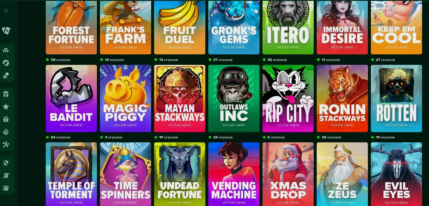 Игровой зал Norm casino